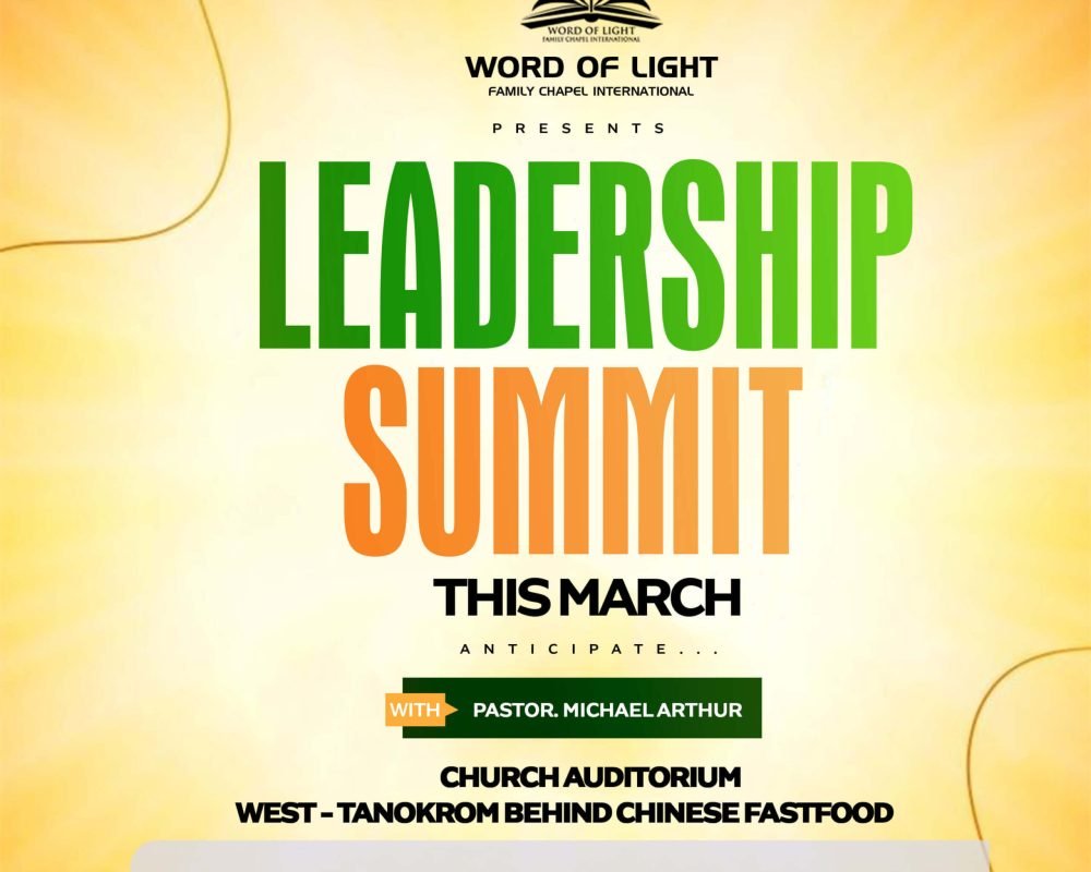 Word of light chapel event